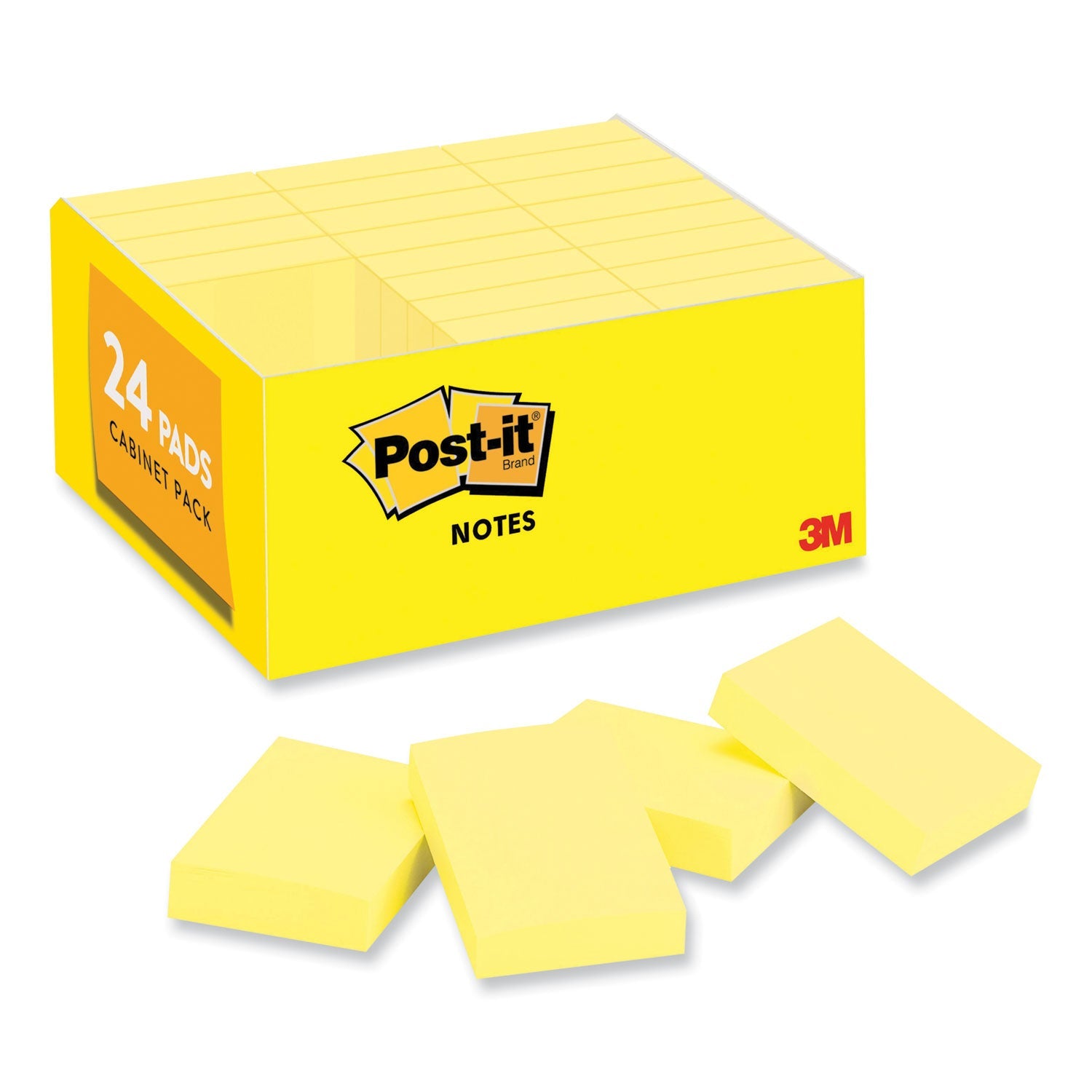 post-it-r-notes-original-pads-in-canary-yellow-value-pack-1-38-x-1-88-100-sheets-pad-24-pads-pack-mmm65324vad_1